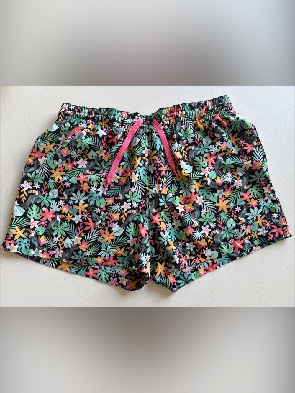Chubbies Men’s Tropical Floral Swim Trunks